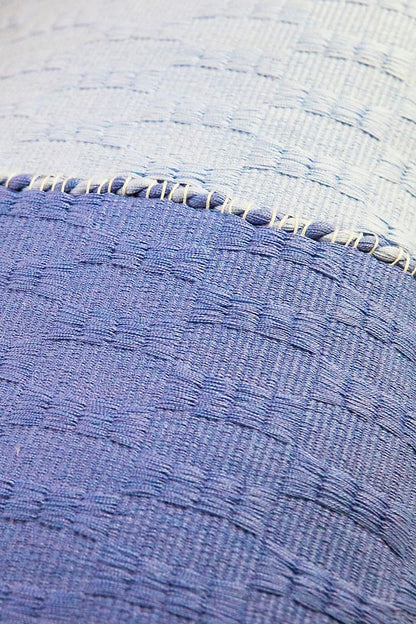 Antigua Pillow - Pink / Periwinkle Colorblocked