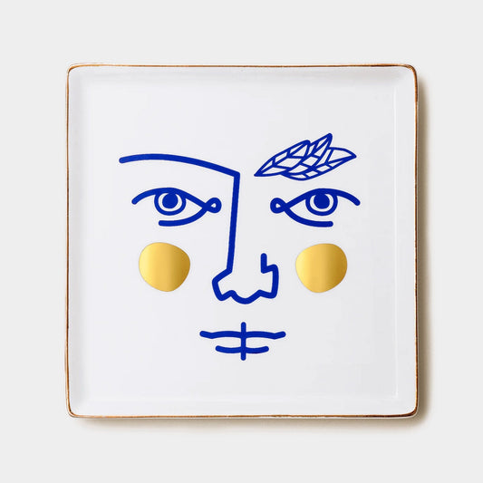 OCTAEVO Janus Warrior Ceramic Tray