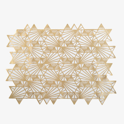 Challah Cover Magen David Gold