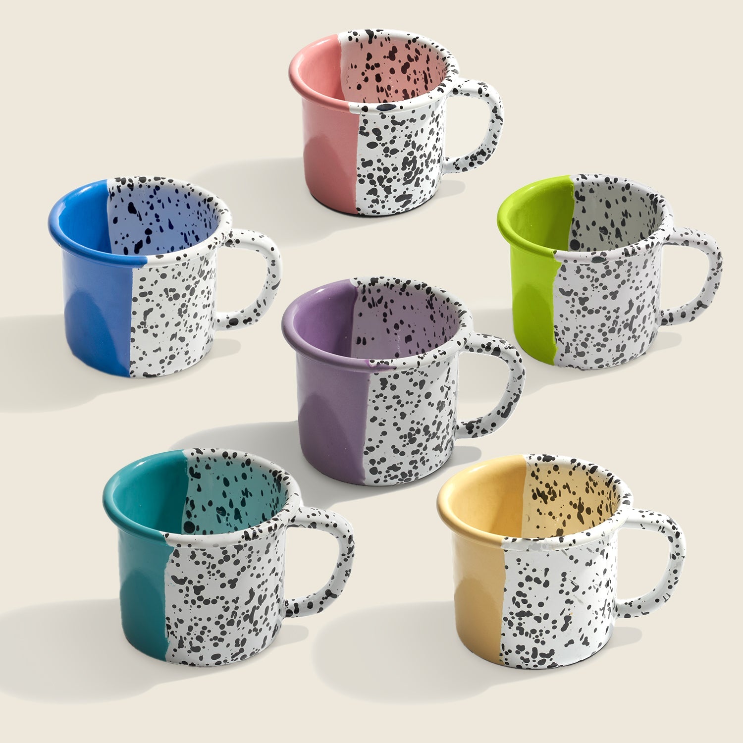 Kapka Mind-Pop Enamel Mug - Darling Spring