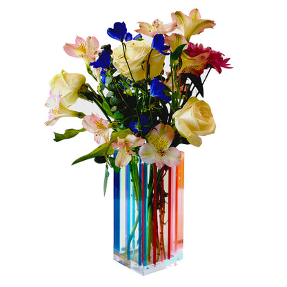 Canetti Colorful Bouquet Vase - Multicolor (Large and Small)
