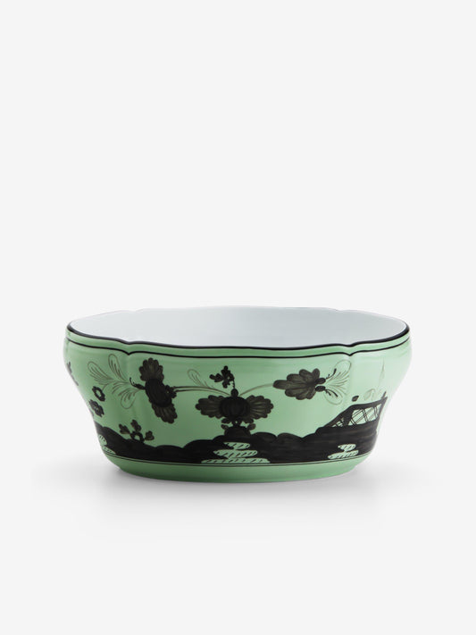 Oriente Italiano Oval Salad Bowl by Ginori - MONC XIII