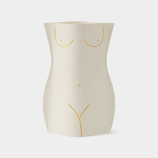 Paper Vase Venus in ivory by OCTAEVO