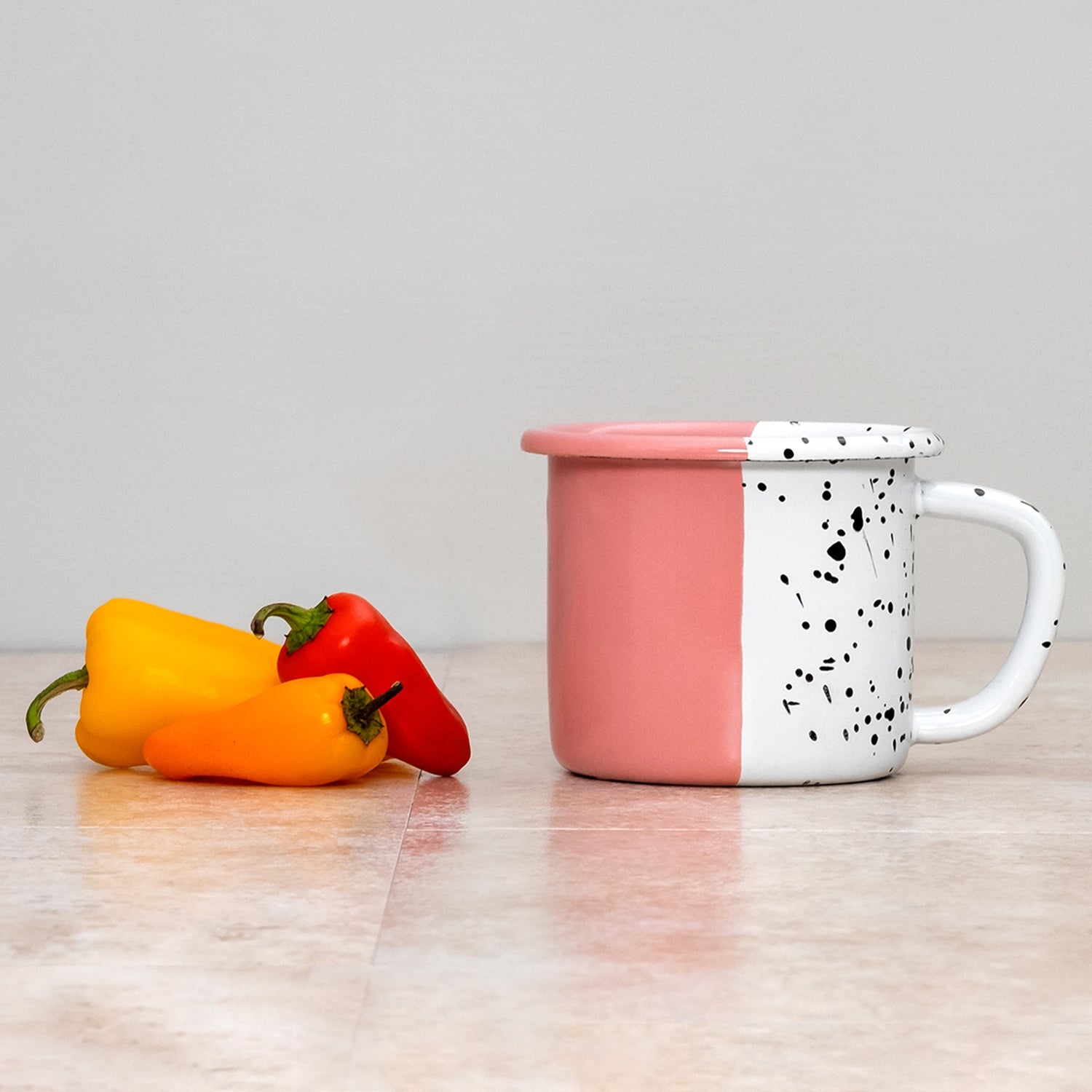 Kapka Mind-Pop Enamel Mug - Darling Spring