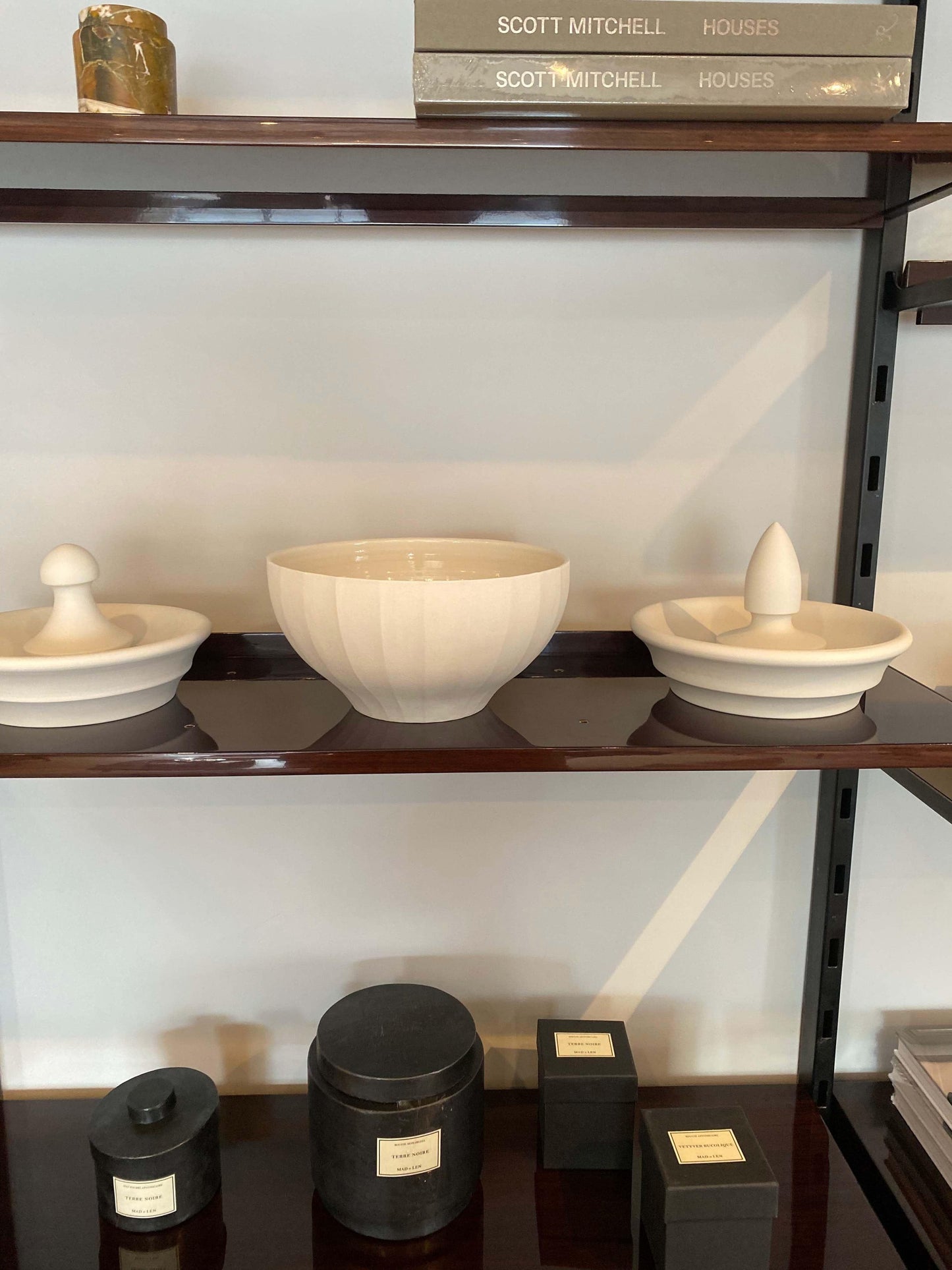 Porcelain Fluted Bowl by John Julian