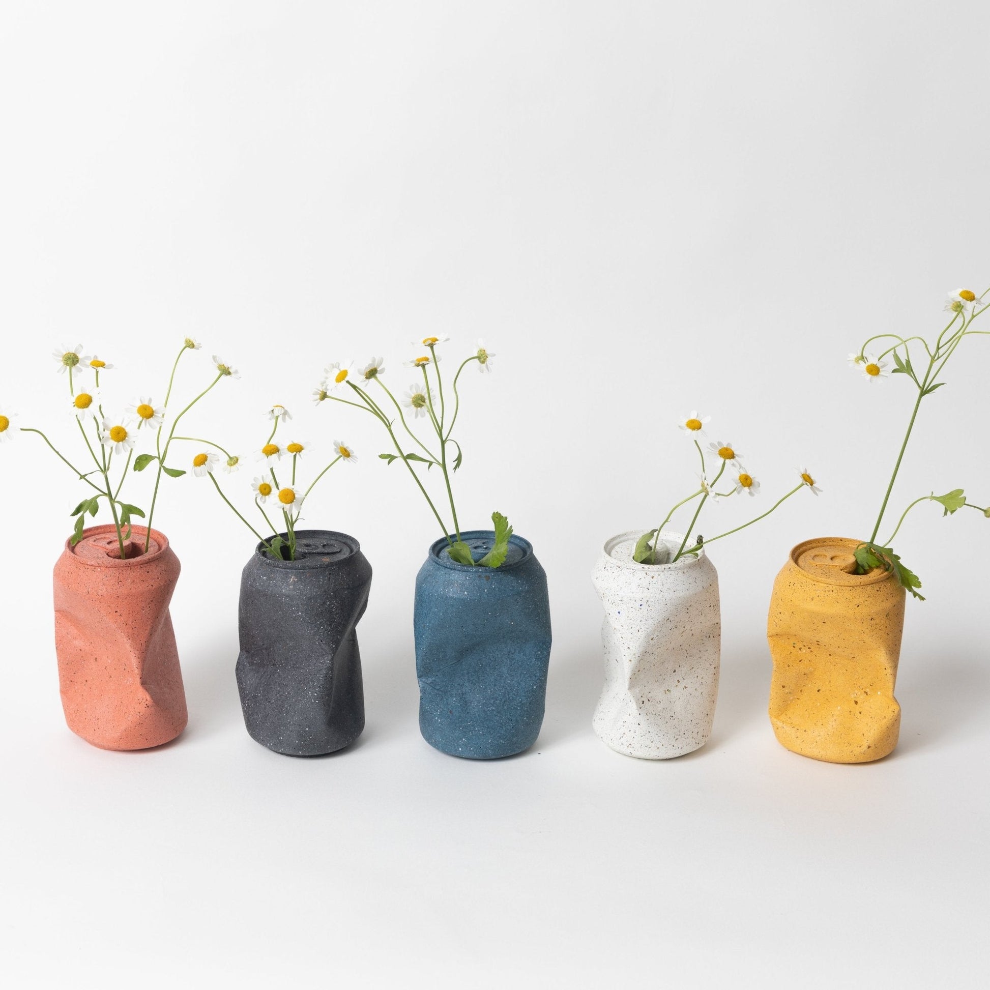 Soda Can Vase | Marigold Terrazzo - pretti.cool