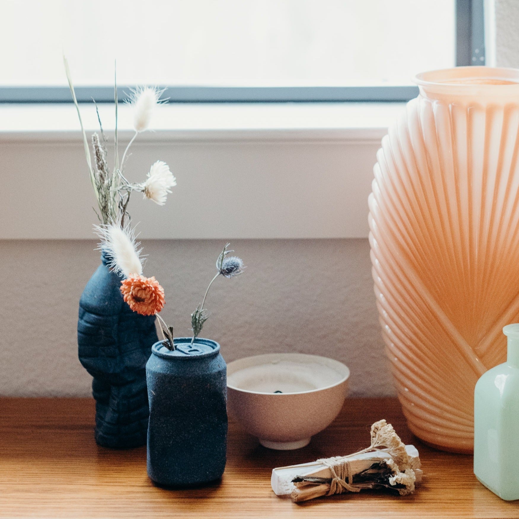 Soda Can Vase | Cobalt Terrazzo - pretti.cool