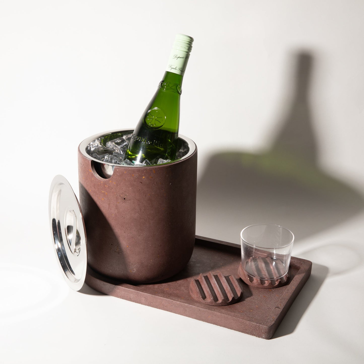 Ice Bucket Tray | Sumac Terrazzo