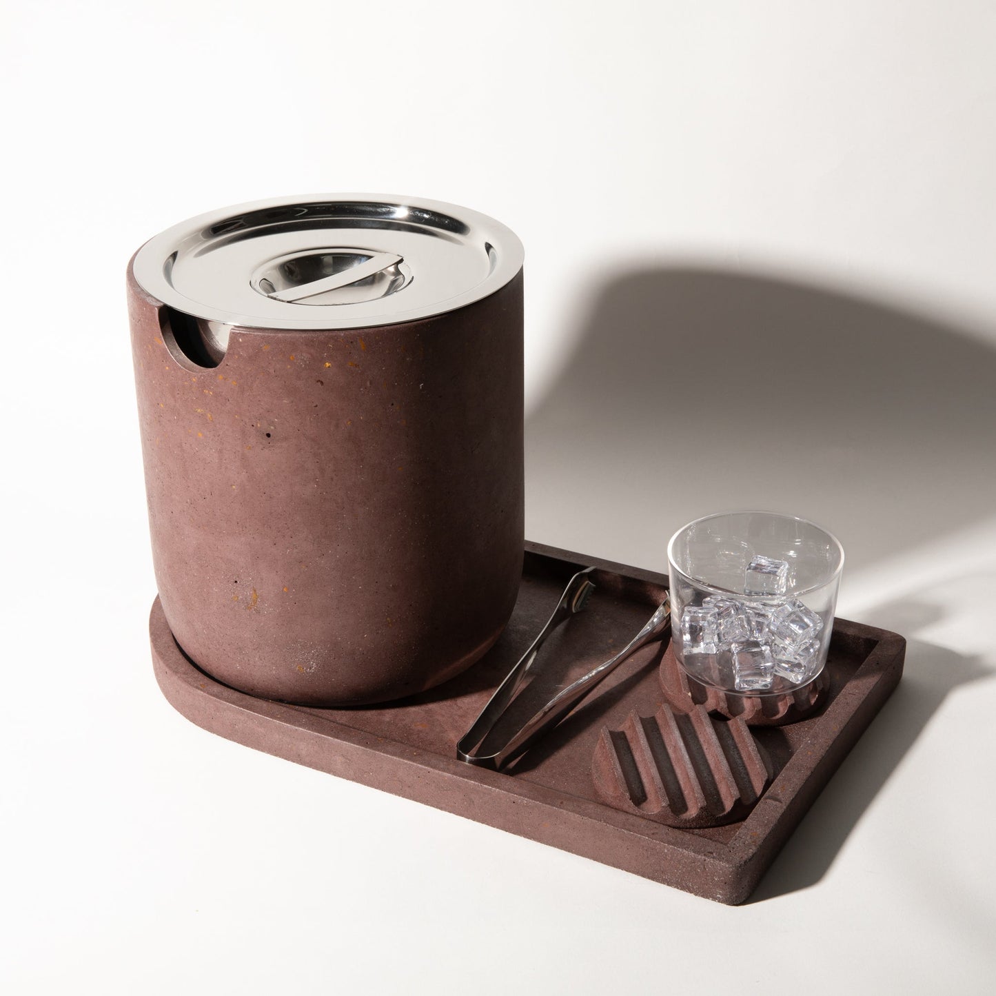 Ice Bucket Tray | Sumac Terrazzo
