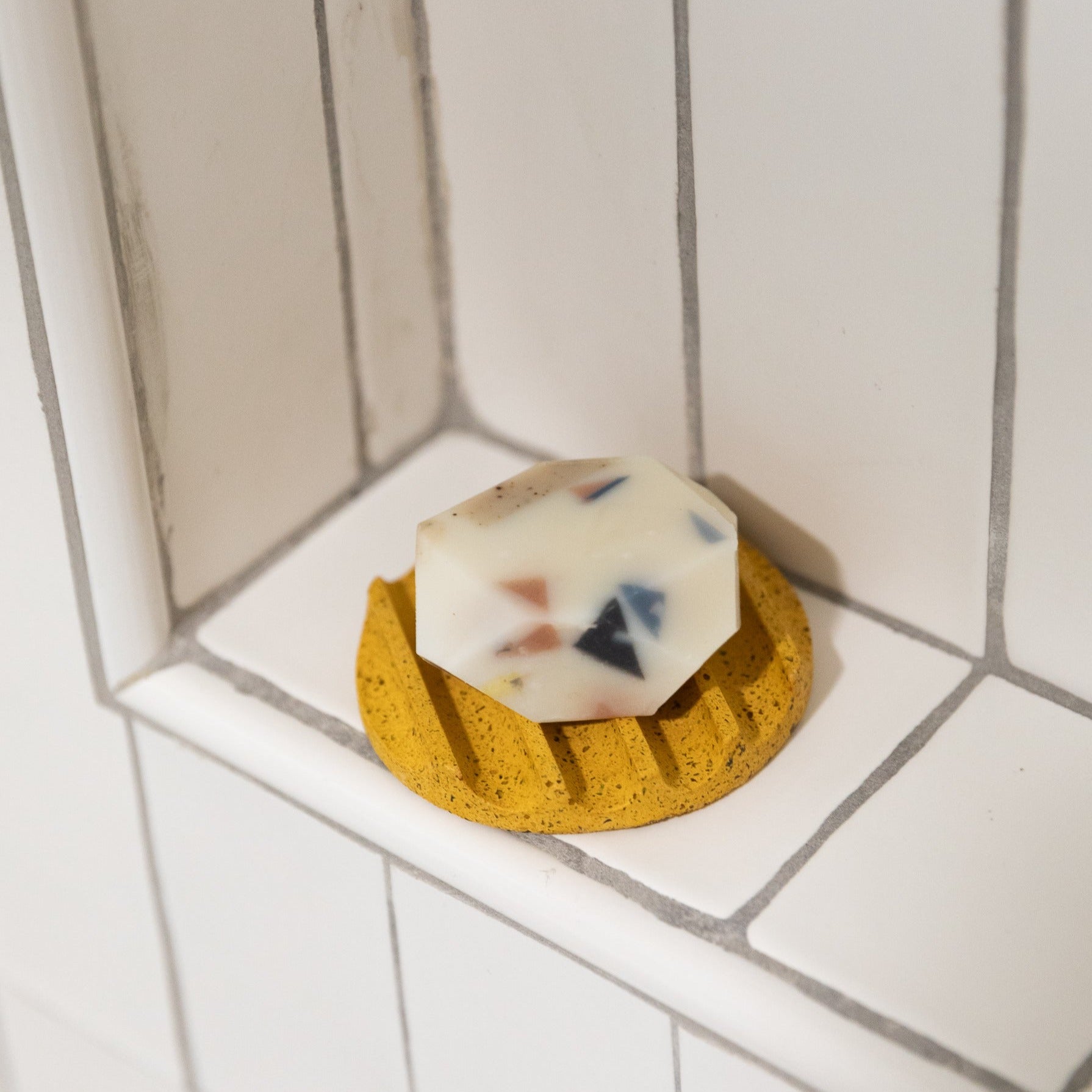 Mini Soap Dish | Marigold Terrazzo - pretti.cool