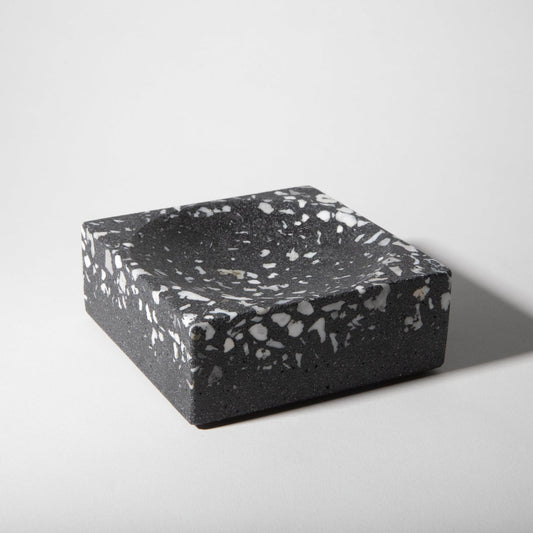 Block Catch All | Black Terrazzo