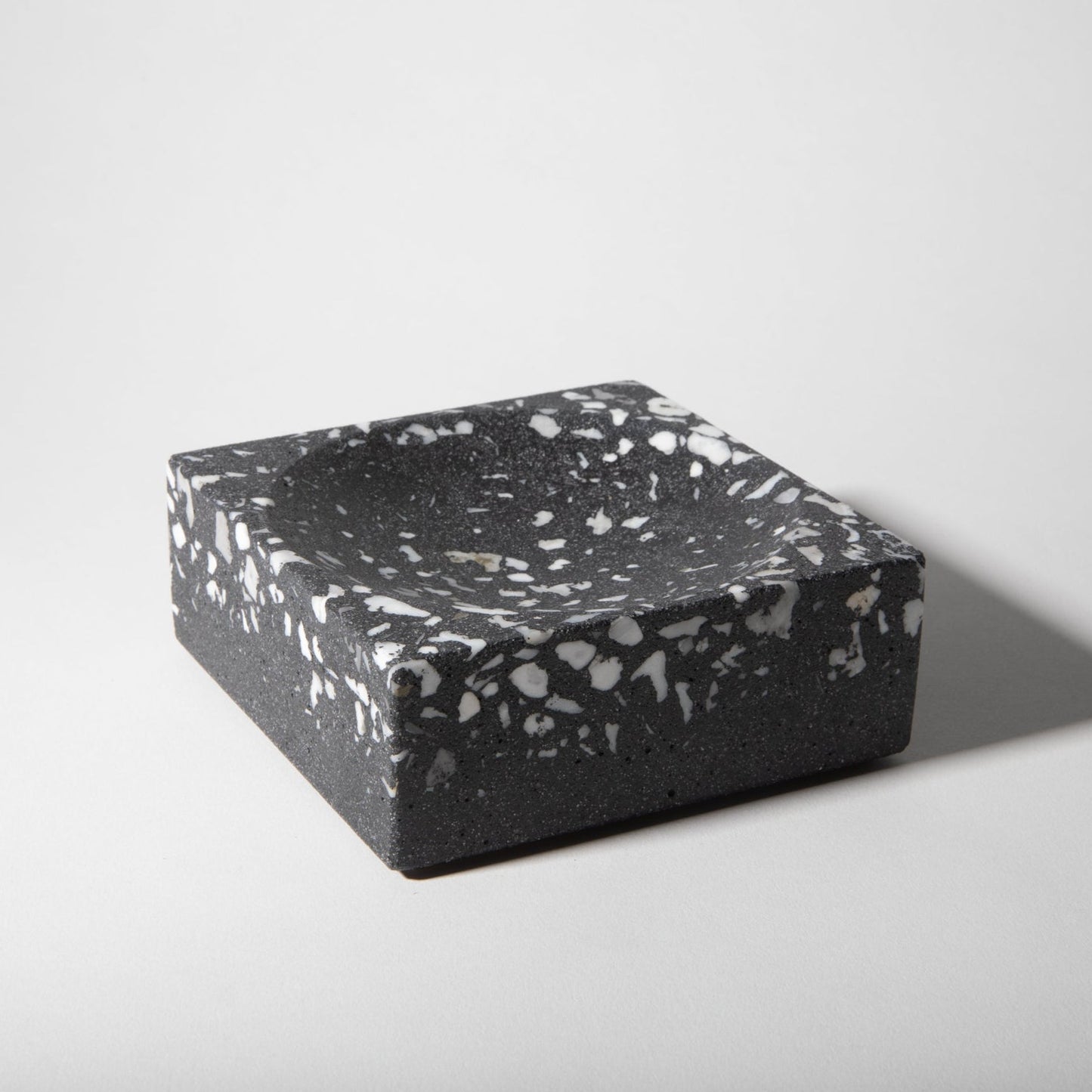 Block Catch All | Black Terrazzo