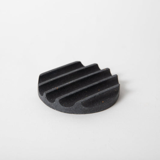 Mini Soap Dish | Black Terrazzo - pretti.cool