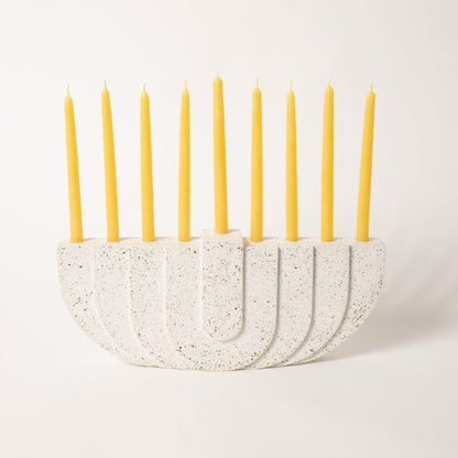 Menorah | White Terrazzo - pretti.cool
