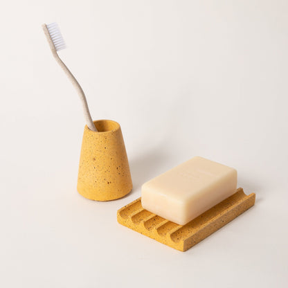 Soap Dish & Toothbrush Holder Set - pretti.cool