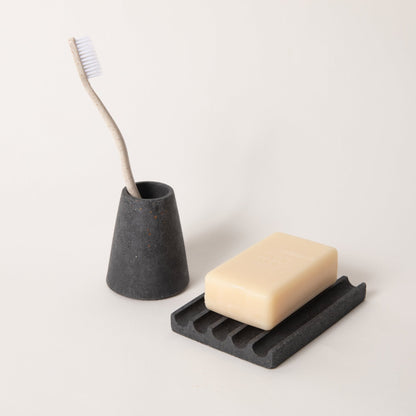 Soap Dish & Toothbrush Holder Set - pretti.cool
