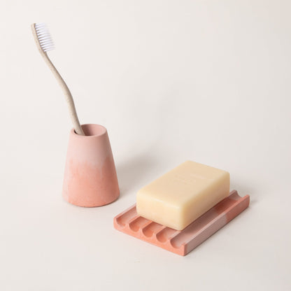 Soap Dish & Toothbrush Holder Set - pretti.cool