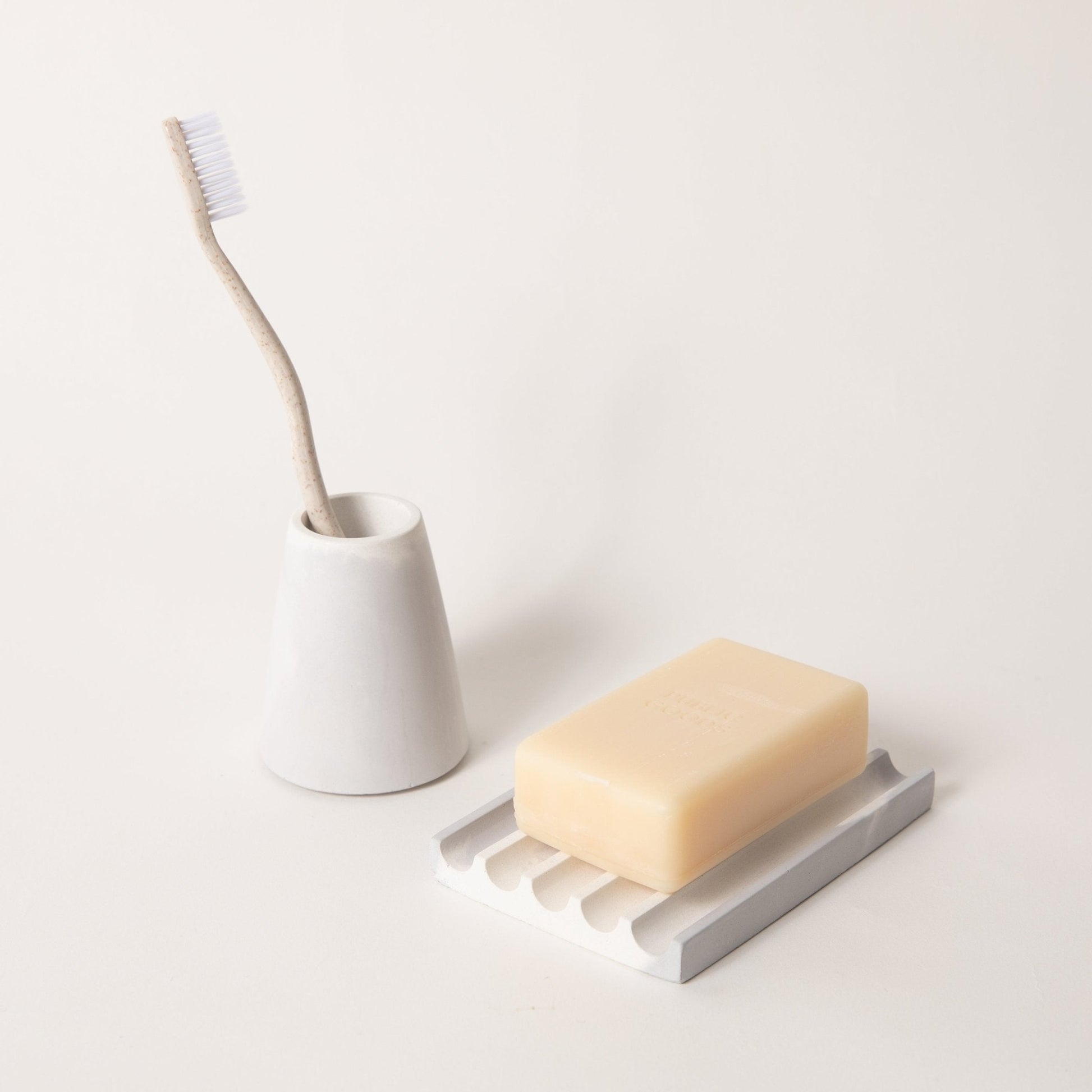 Soap Dish & Toothbrush Holder Set - pretti.cool