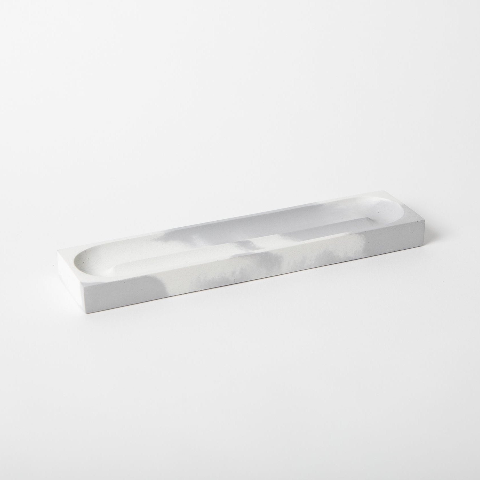 Pencil Tray | Grey & White - pretti.cool