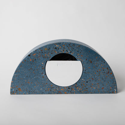 Mantle Clock | Cobalt Terrazzo - pretti.cool