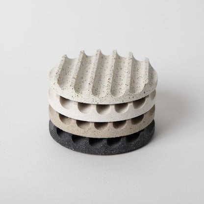 Coaster Set | Terrazzo Grey Scale - pretti.cool