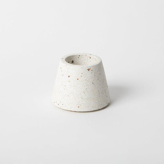 Matchstick Holder | White Terrazzo - pretti.cool