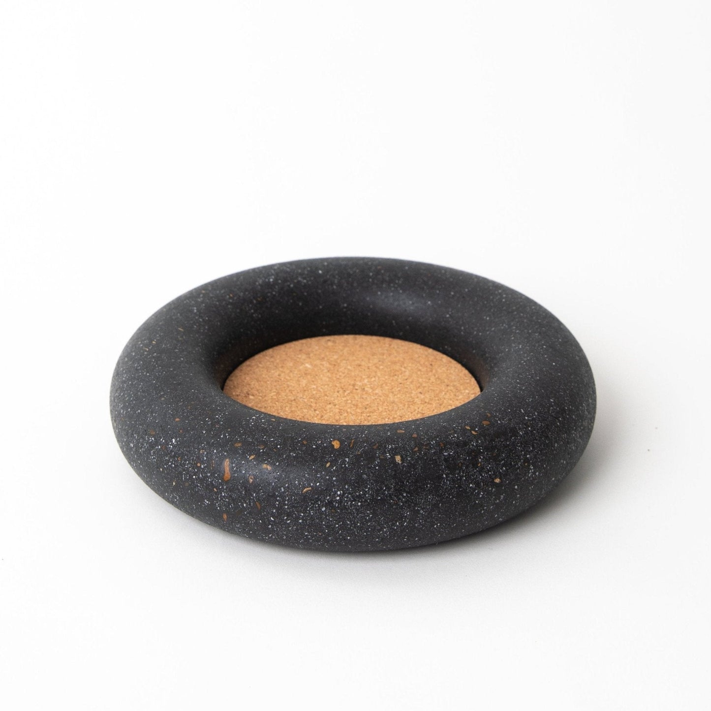 Wine Bottle Coaster | Black Terrazzo - pretti.cool
