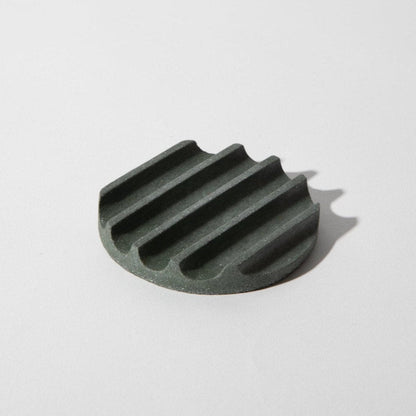 Mini Soap Dish | Dark Green Terrazzo - pretti.cool