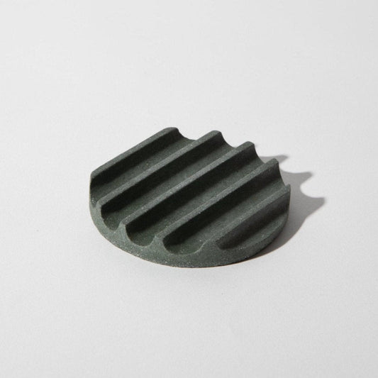 Mini Soap Dish | Dark Green Terrazzo - pretti.cool