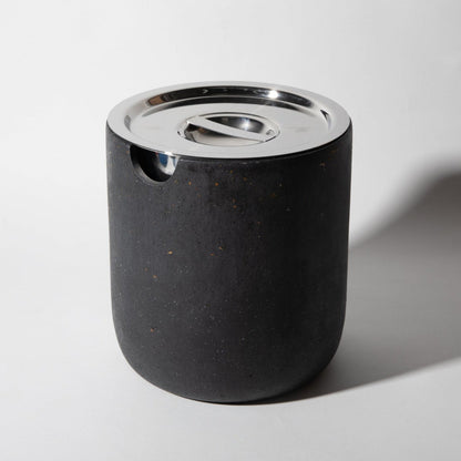 Ice Bucket | Black Terrazzo