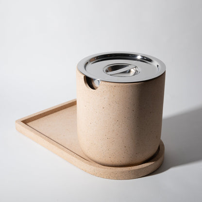 Ice Bucket | Peach Terrazzo