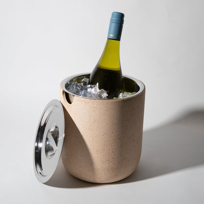Ice Bucket | Peach Terrazzo