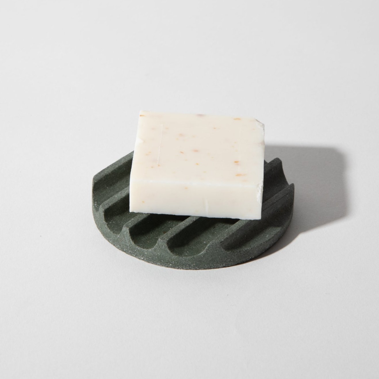 Mini Soap Dish | Dark Green Terrazzo - pretti.cool