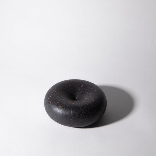 Bubble Incense Holder | Black Terrazzo