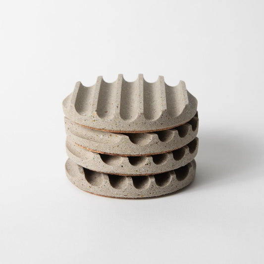Coaster Set | Natural Terrazzo - pretti.cool