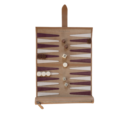Travel Backgammon Board - Bordeaux