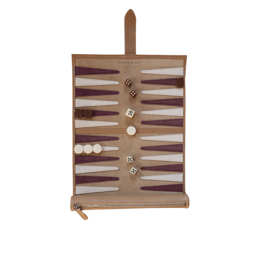 Travel Backgammon Board - Bordeaux