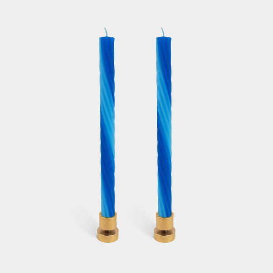 Rope Candles - Blue (2 pack)