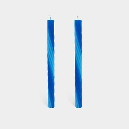 Rope Candles - Blue (2 pack)