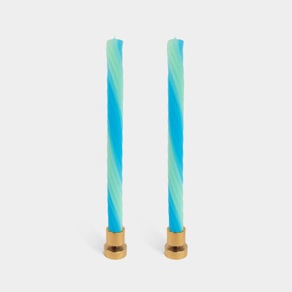 Rope Candles - Mint (2 pack)