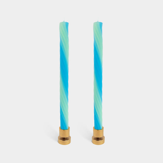 Rope Candles - Mint (2 pack)