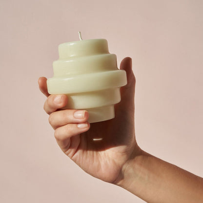 OCTAEVO Templo Candle - Ash Green