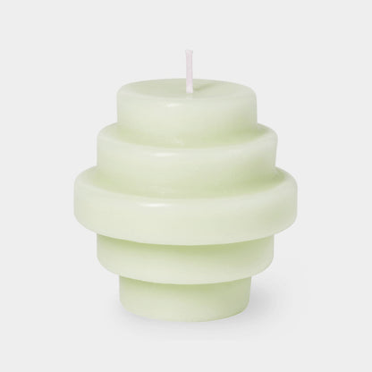 OCTAEVO Templo Candle - Ash Green