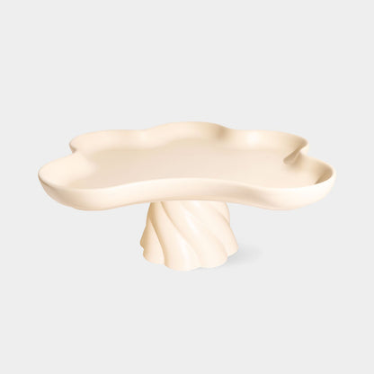 Octaevo Templo High Tray - Ivory