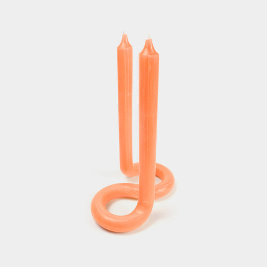 Twist Candle - Orange