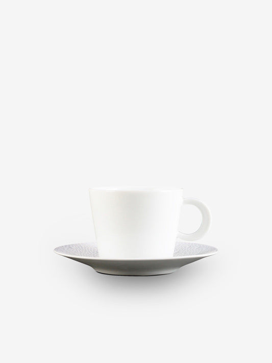Ecume Tea Saucer by Bernardaud
